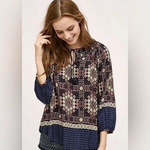 ANTHROPOLOGIE 11.1 TYLHO Boho Top